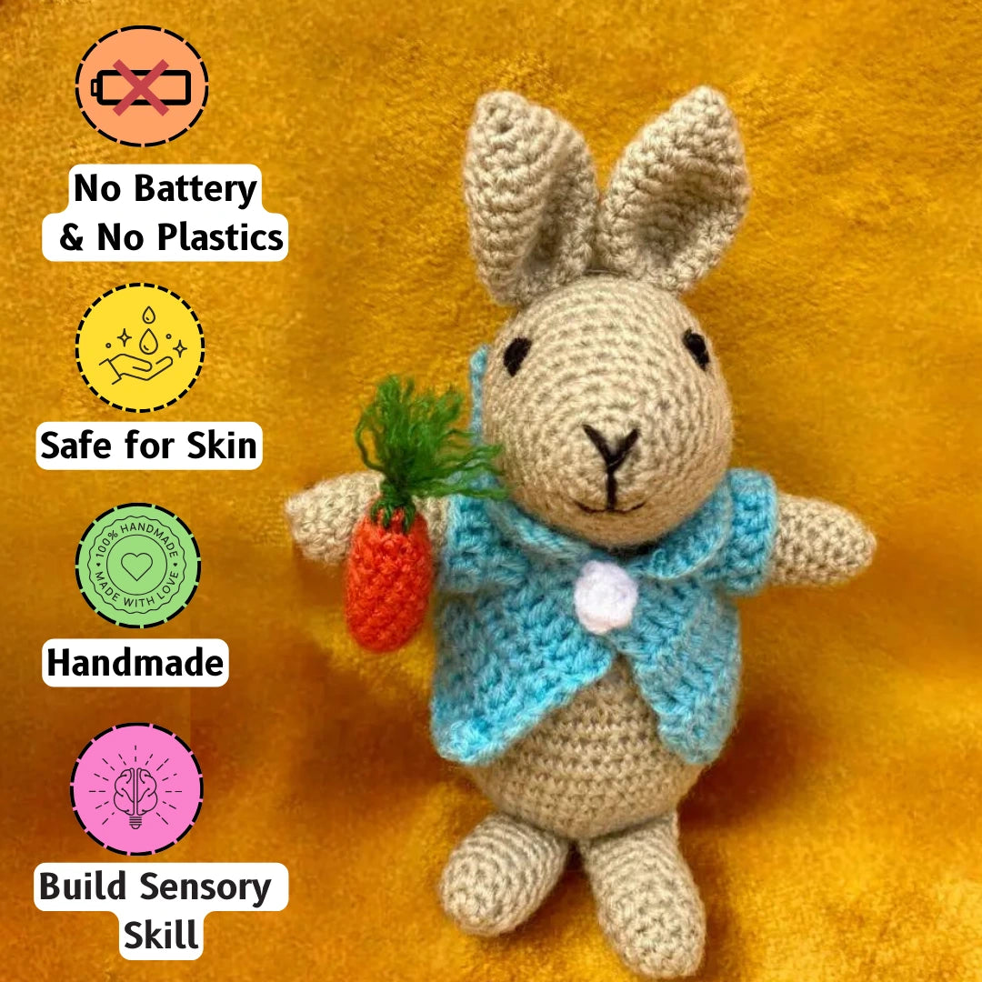 Crochet Handmade Peter Bunny Toy