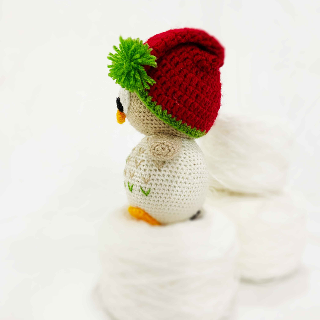 Crochet Handmade Owl and Bird- Combo