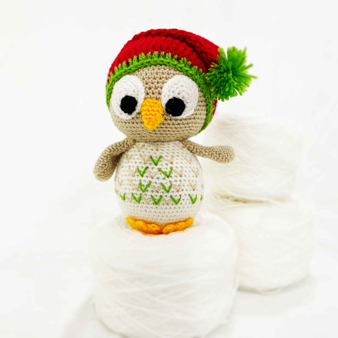Crochet Handmade Owl Toy-Combo I Beautiful Christmas Gift