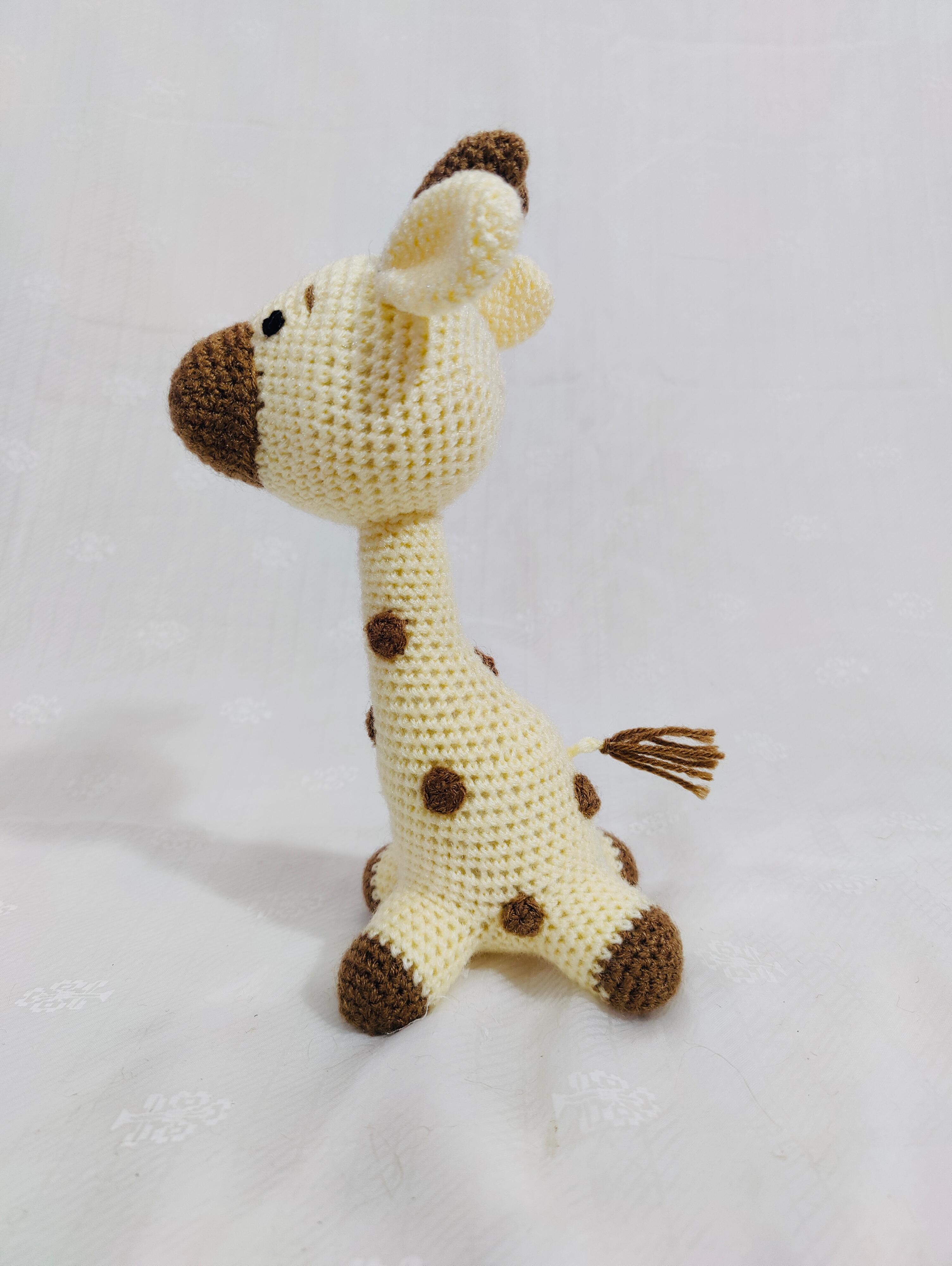Crochet Handmade Baby Giraffe Toy