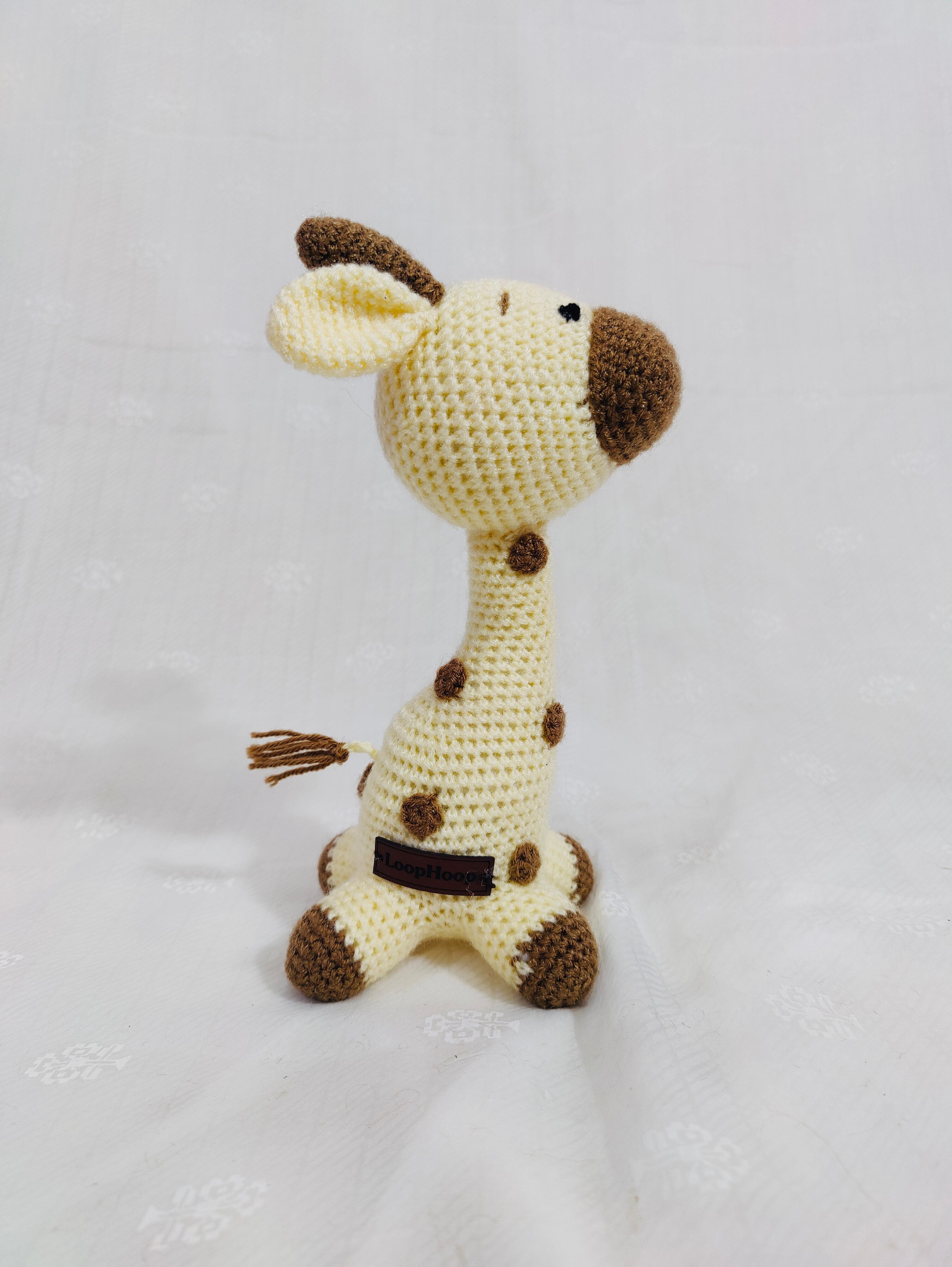 Crochet Handmade Baby Giraffe Toy