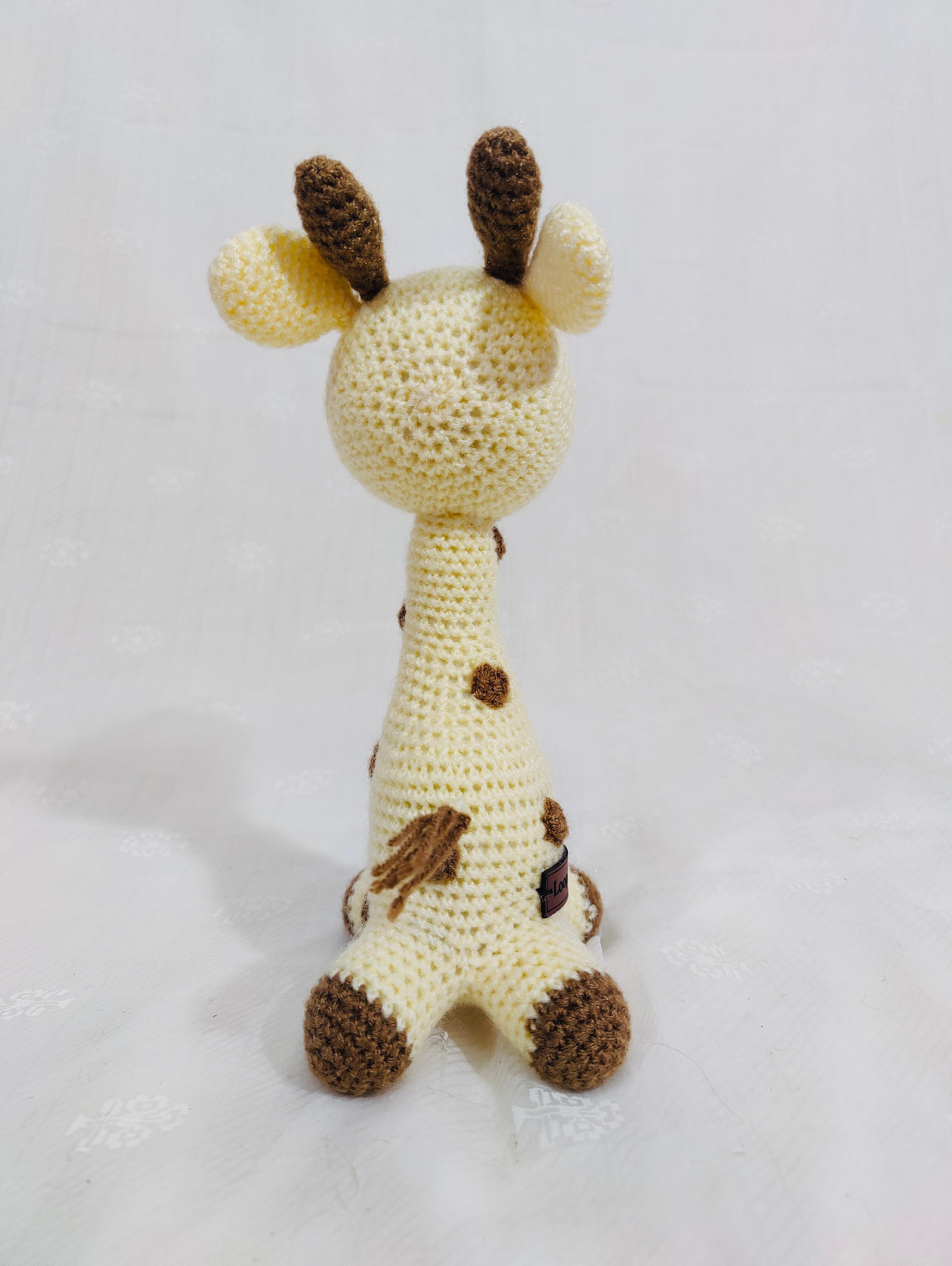 Crochet Handmade Baby Giraffe Toy