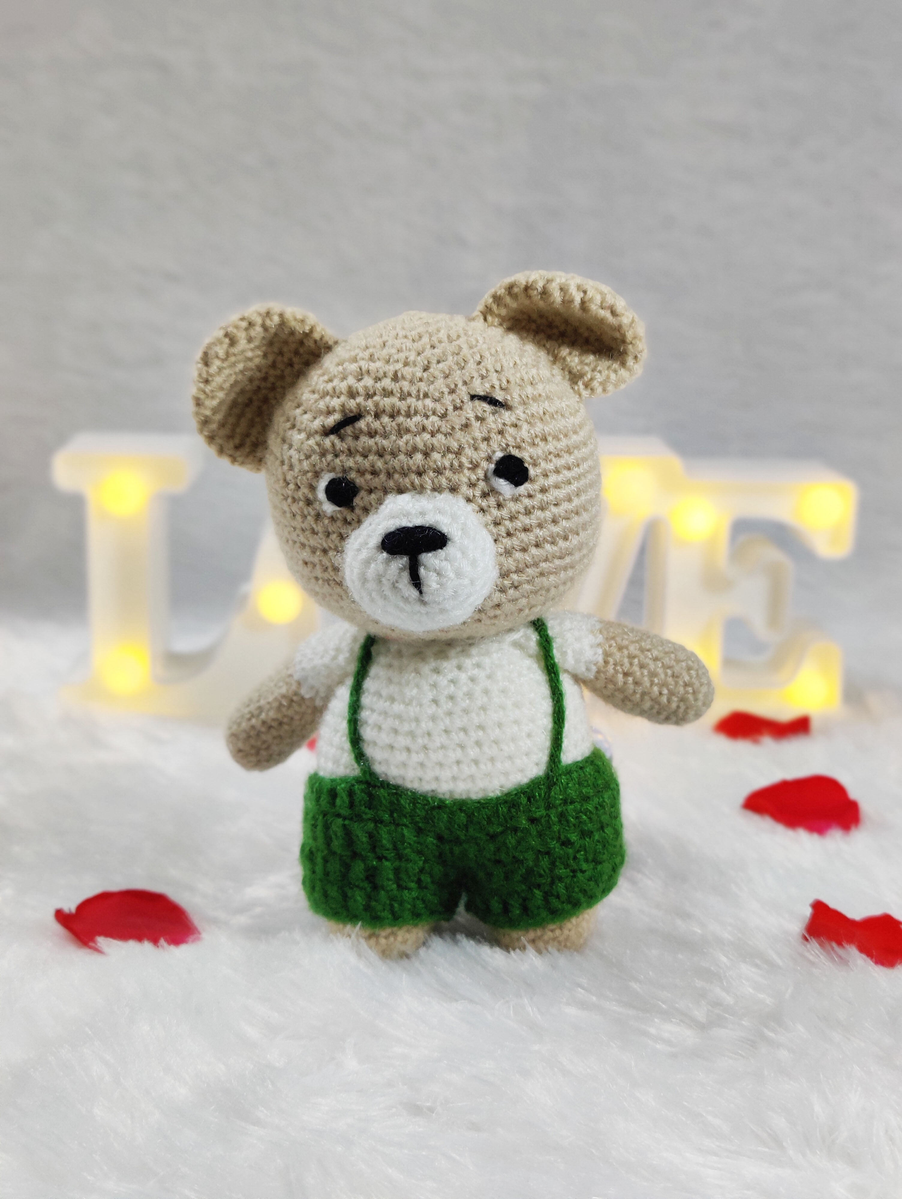 Crochet Handmade Teddy Soft Toy
