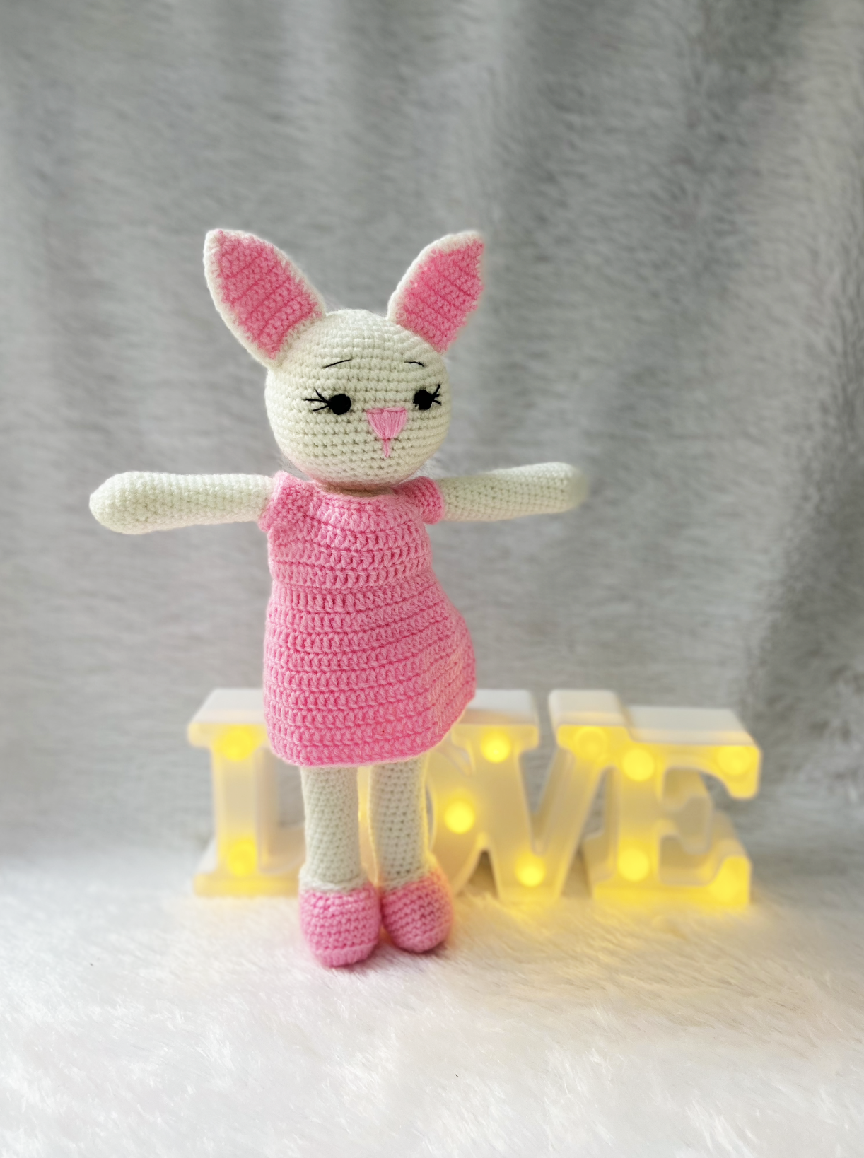Crochet Kitty Toy
