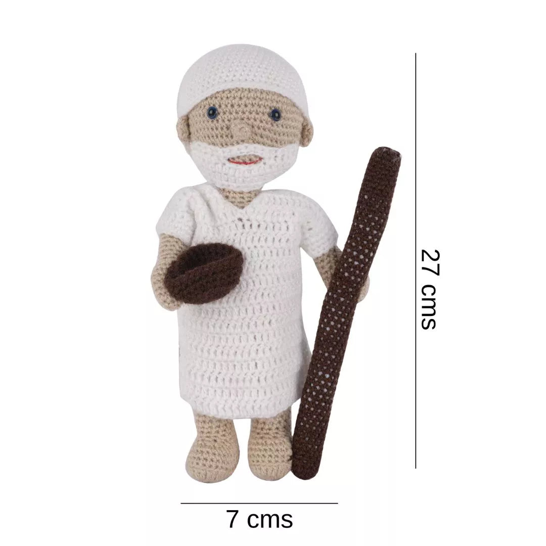 Crochet Sai Baba Handmade Toy