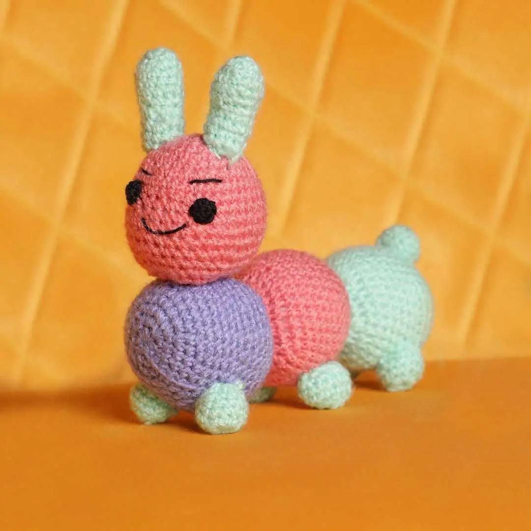 Crochet handmade CaterpillarToy