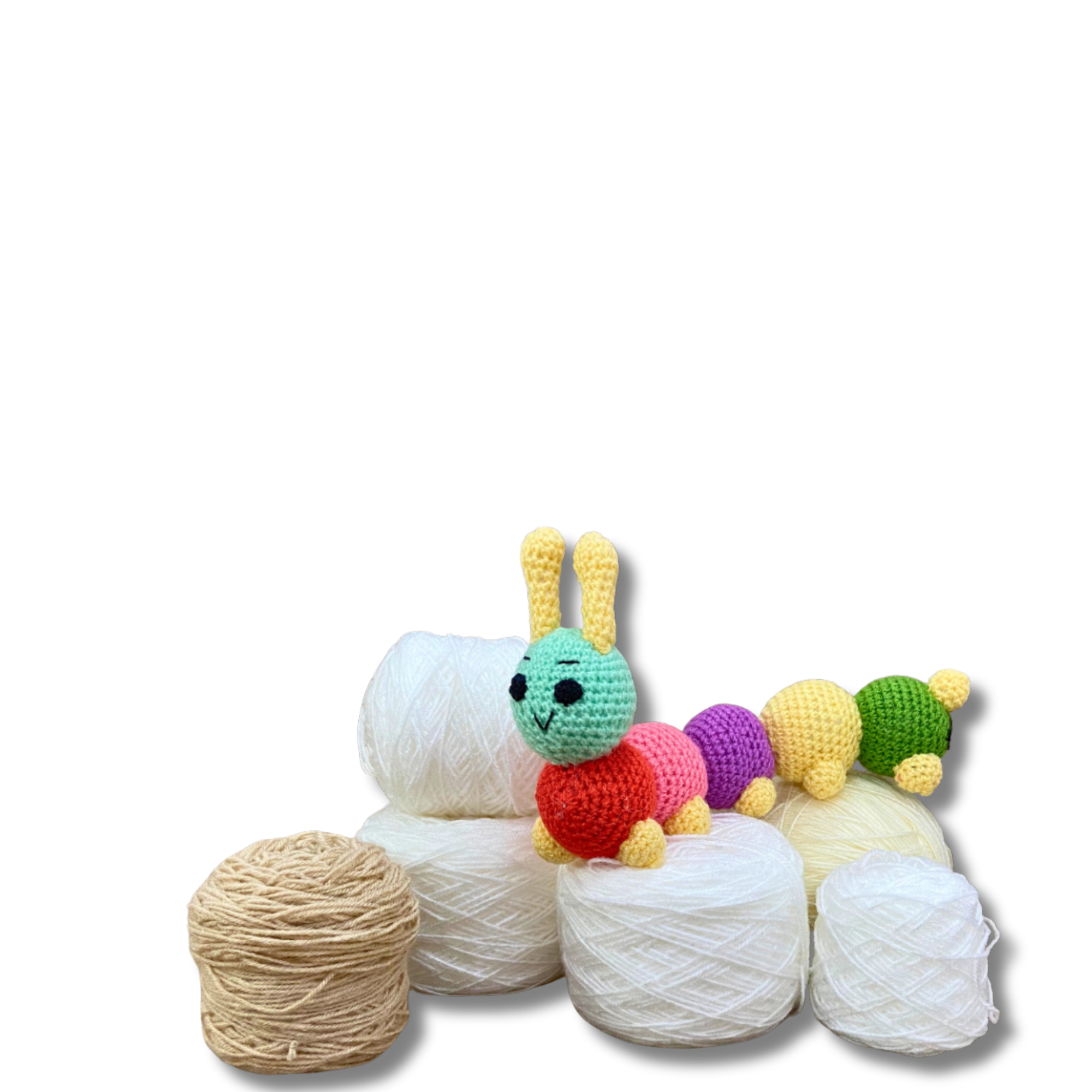 Crochet handmade Caterpillar Toy