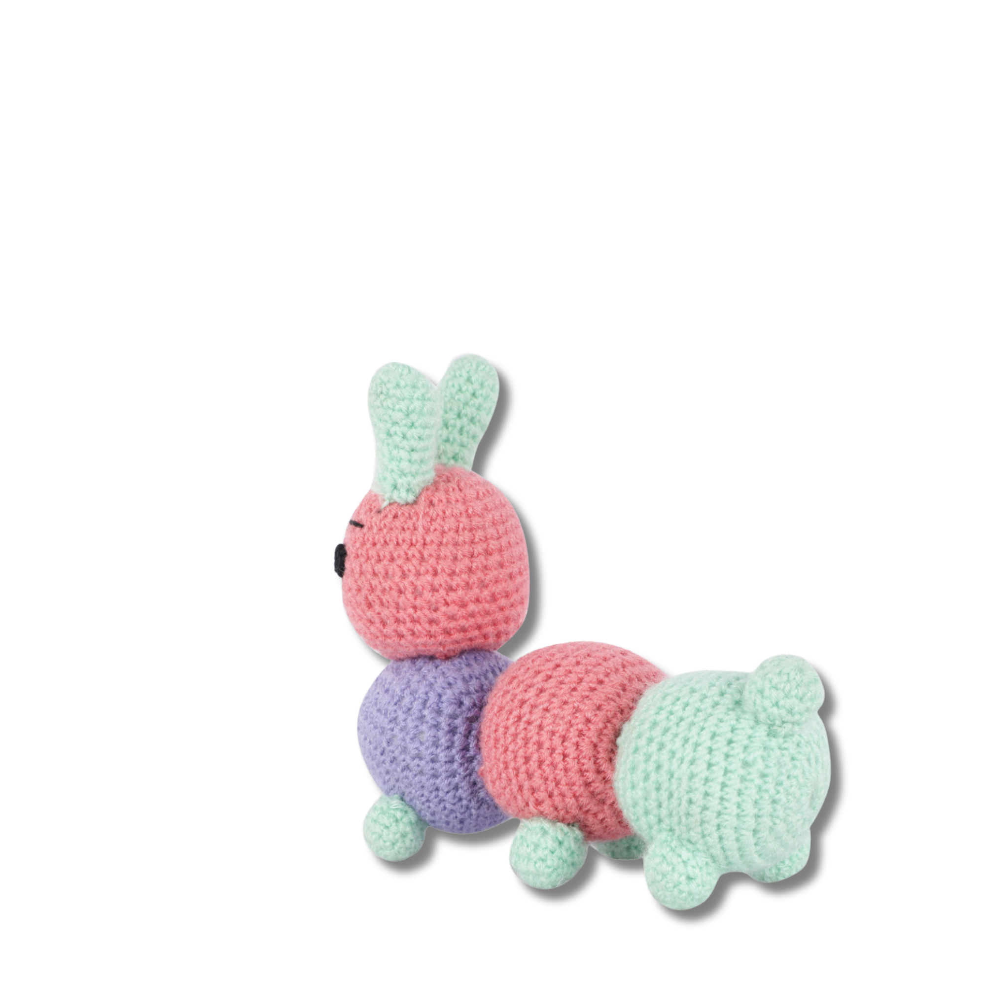 Crochet Caterpillar Handmade Soft Toy