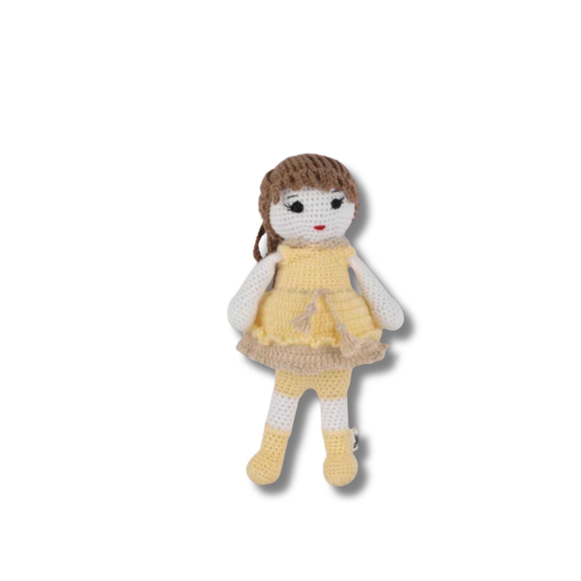 Crochet handmade Yellow Doll Toy & Crochet handmade Peter Bunny Toy