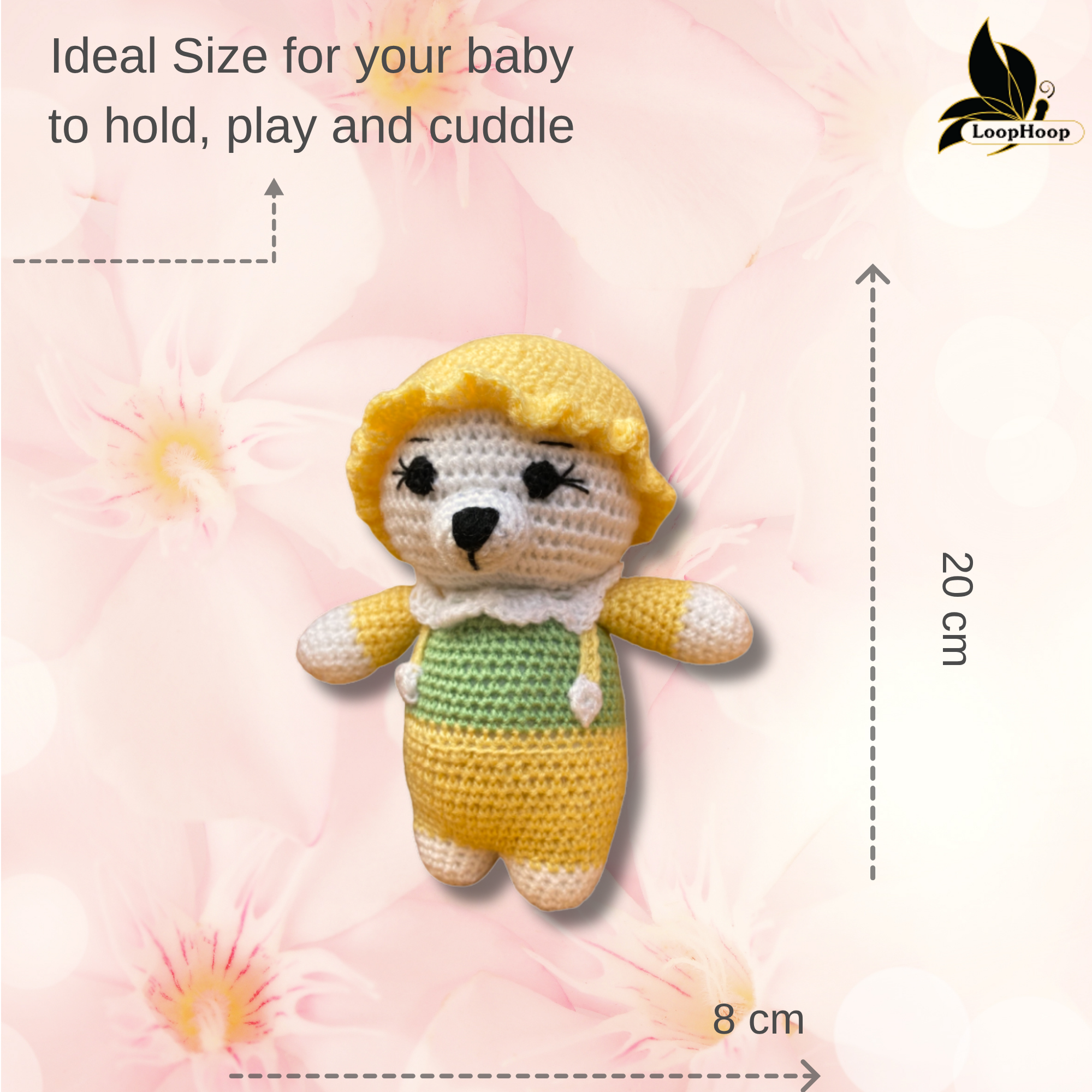 Crochet Handmade Polar Bear Toy