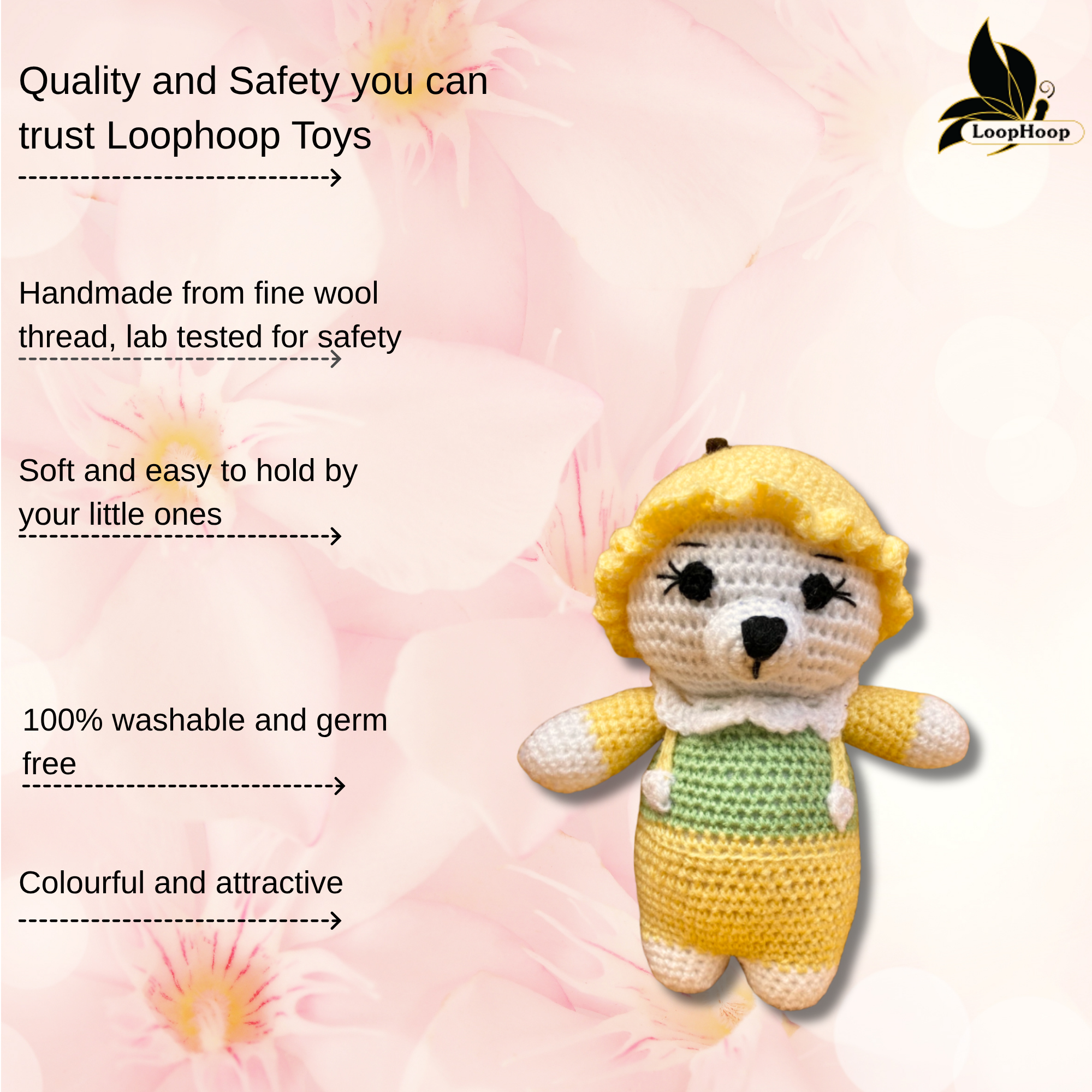 Crochet Handmade Polar Bear Toy