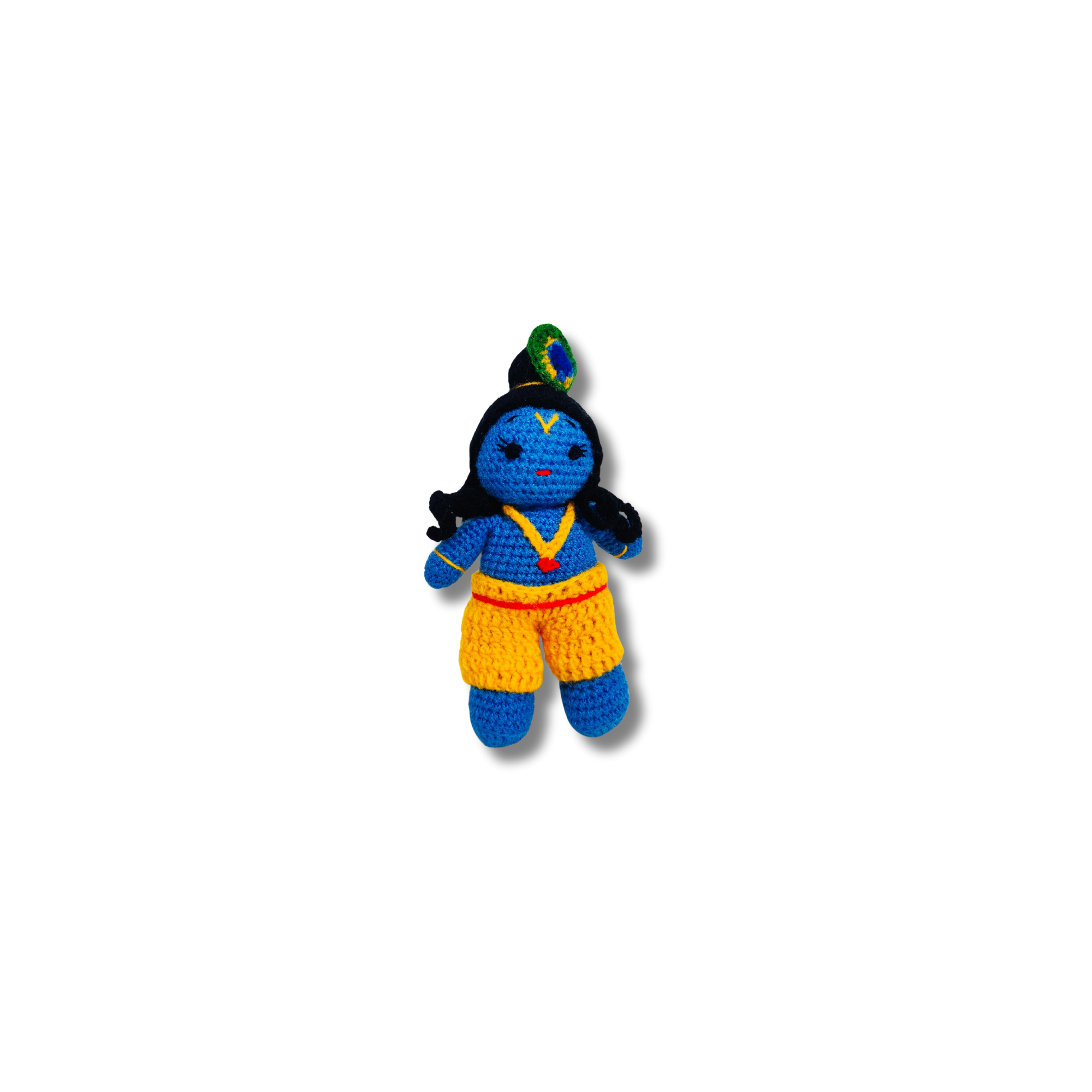 Crochet Handmade Small Krishna Toy