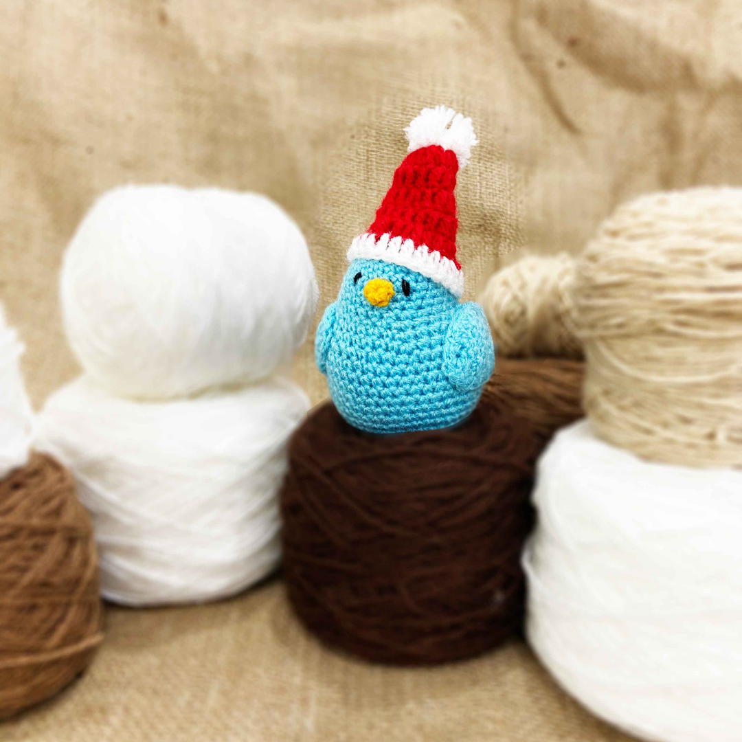 Crochet Handmade Owl and Bird- Combo