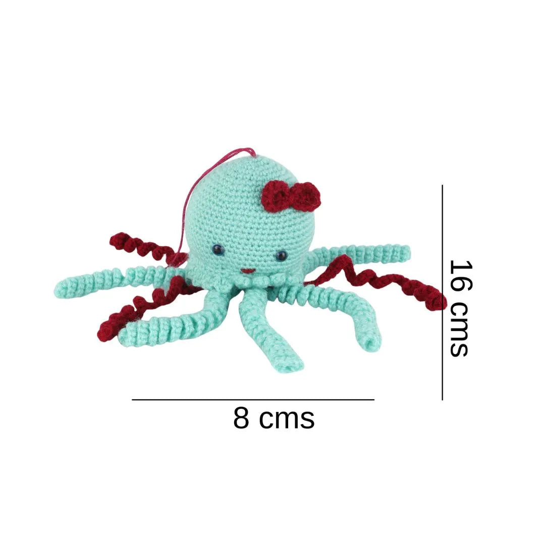 Crochet handmade Jelly Fish toy