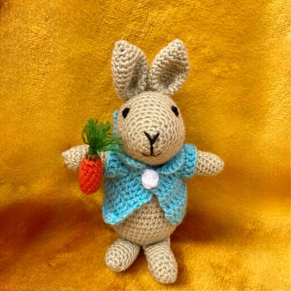 Crochet Handmade Peter Bunny Toy