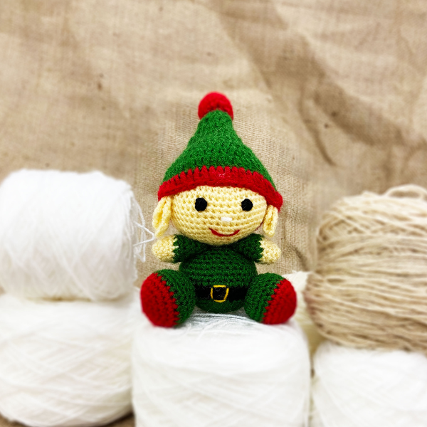 Crochet Handmade Elf Toy