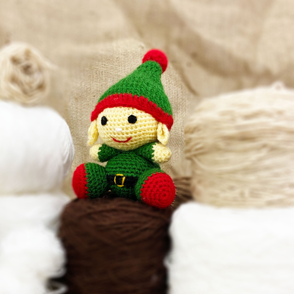 Crochet Handmade Elf Toy