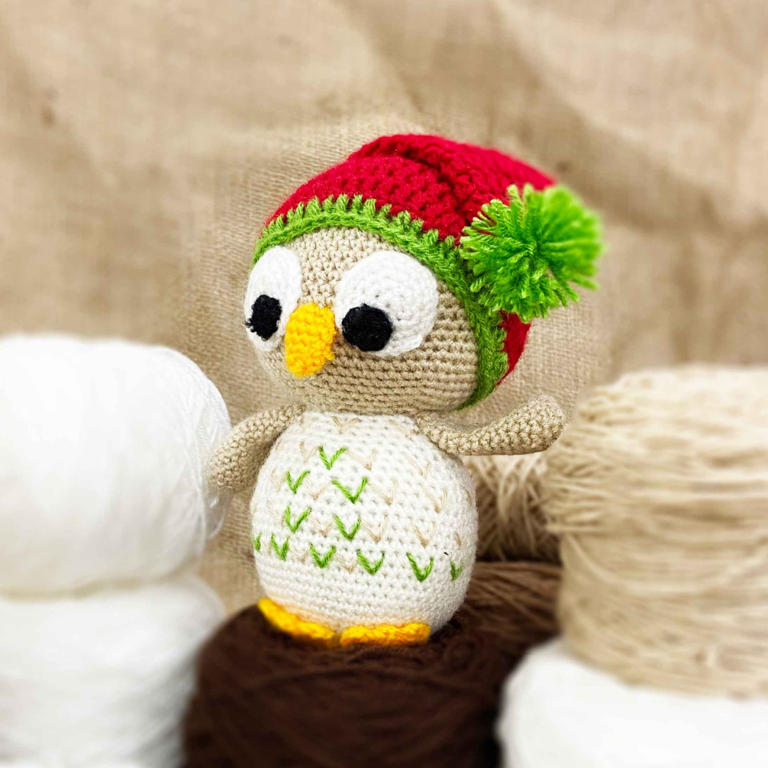 Crochet Handmade Owl Toy-Combo I Beautiful Christmas Gift