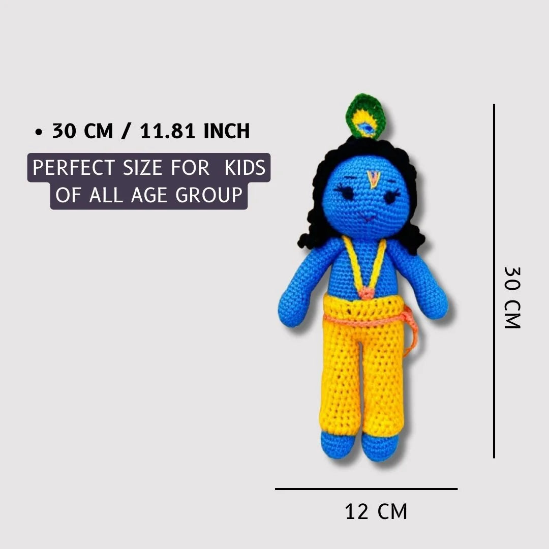 Crochet Handmade Shyam Krishna Toy