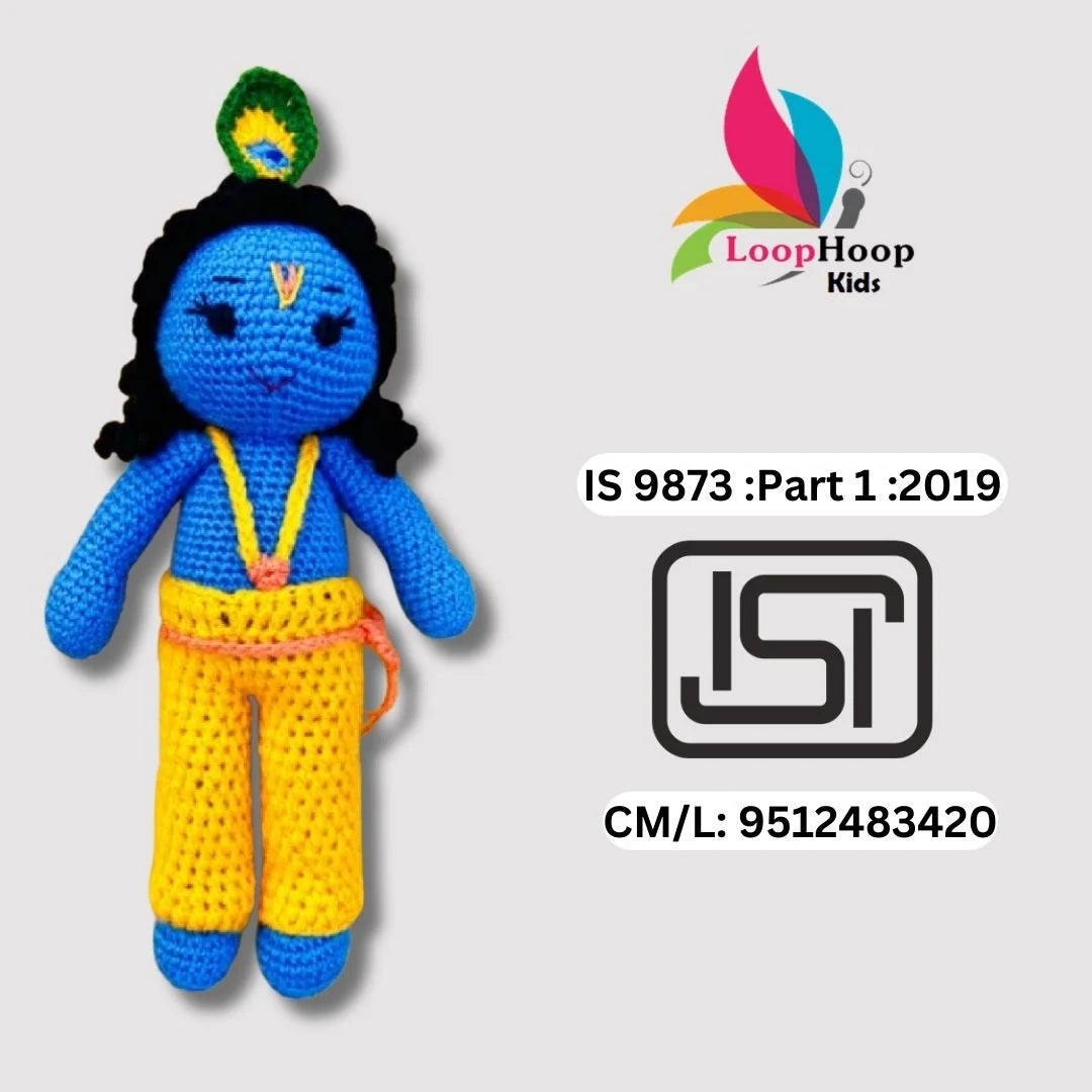 Crochet Handmade Shyam Krishna Toy