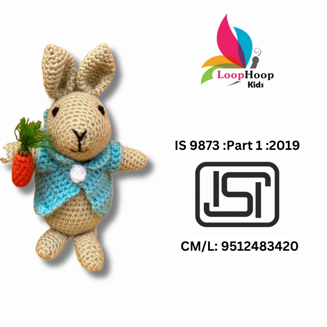 Crochet Handmade Peter Bunny Toy