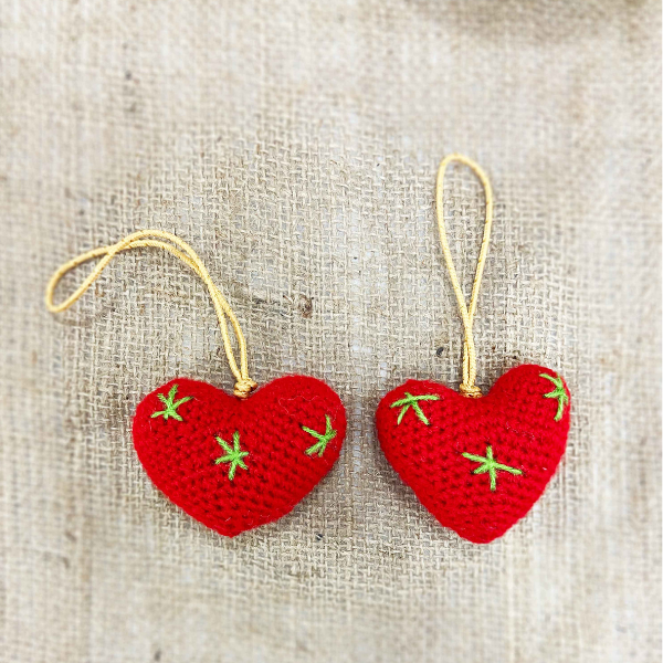 Crochet Handmade Christmas Decor Set-1