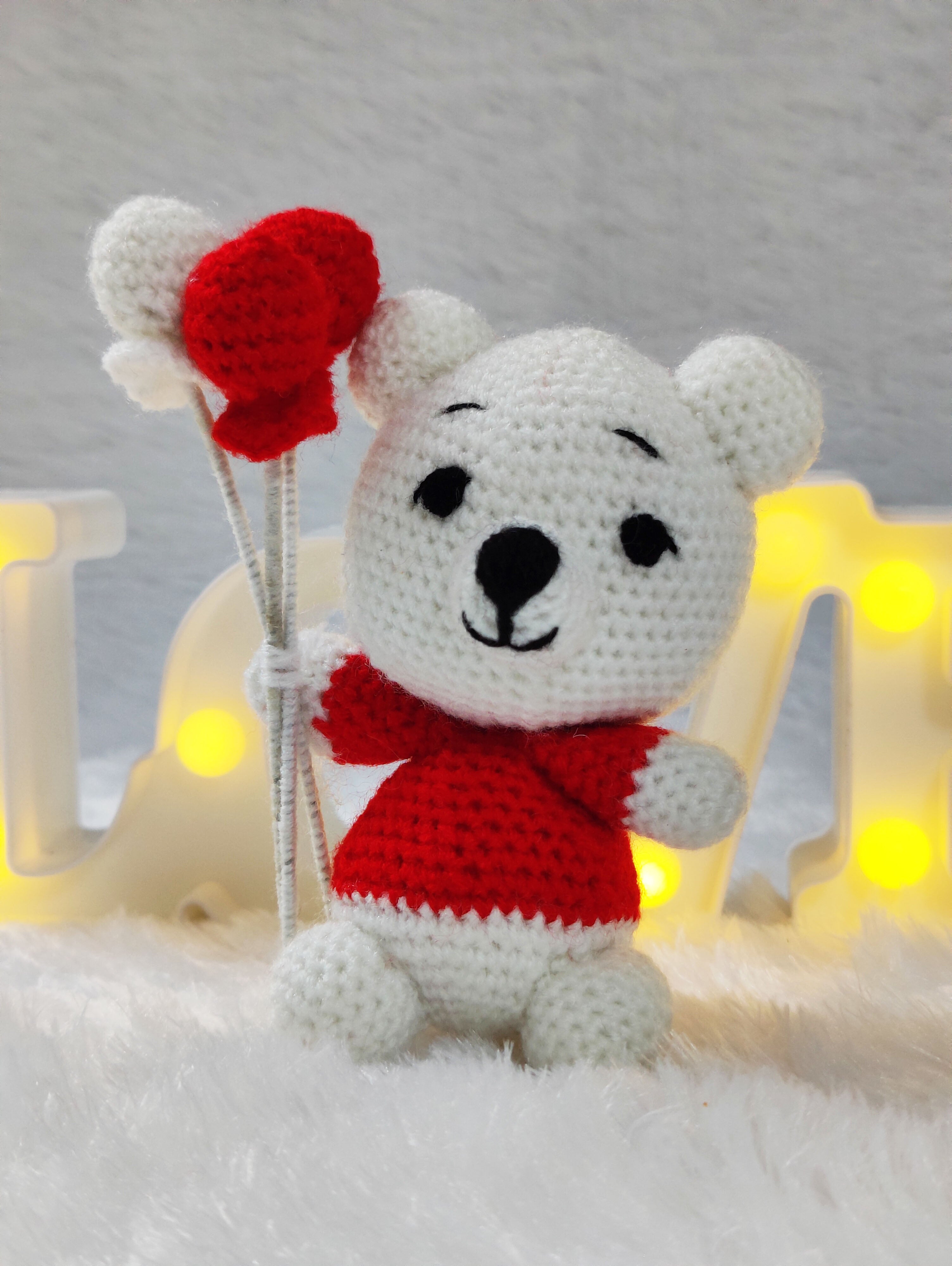 Crochet Balloon Teddy