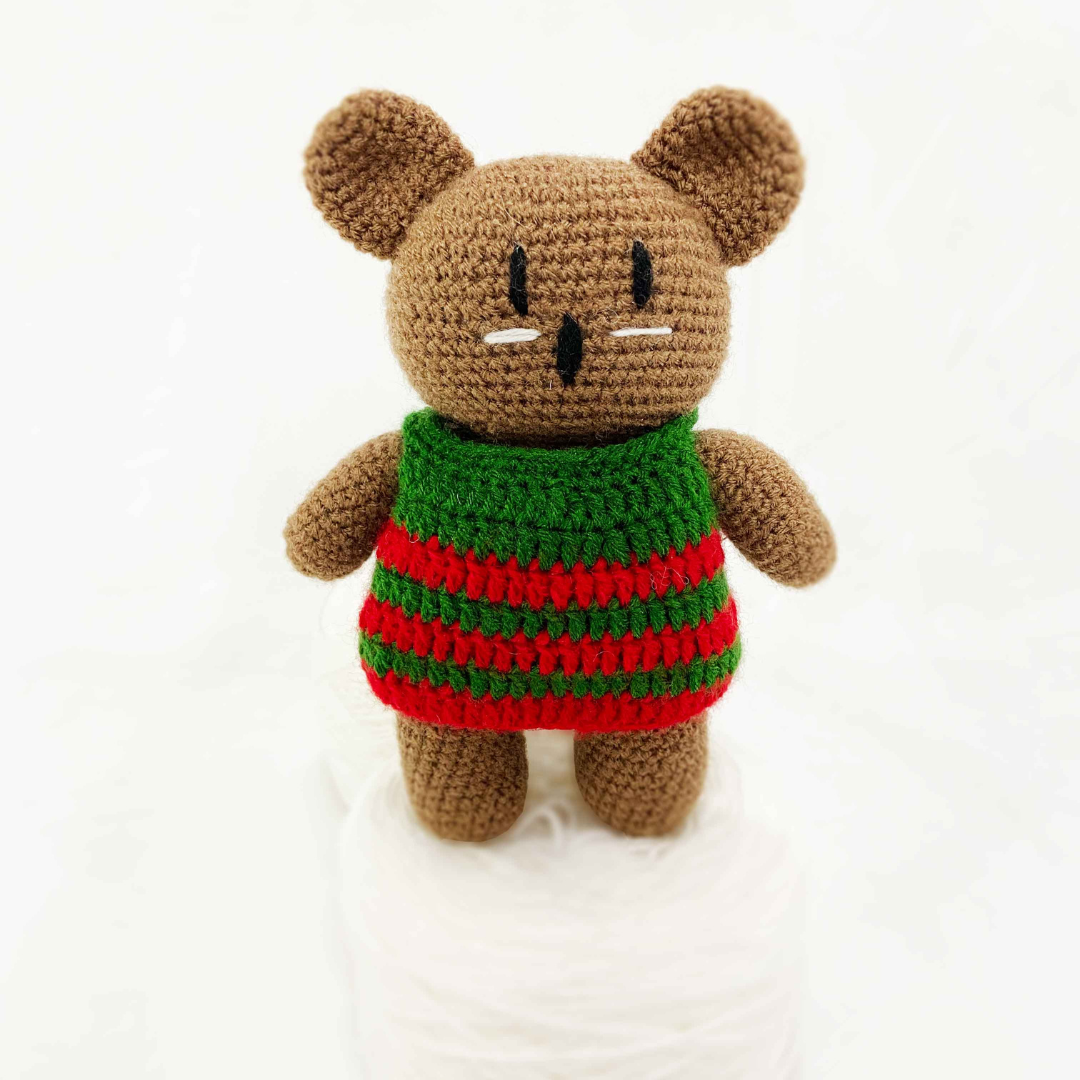 Crochet Handmade Cute Teddy Toy