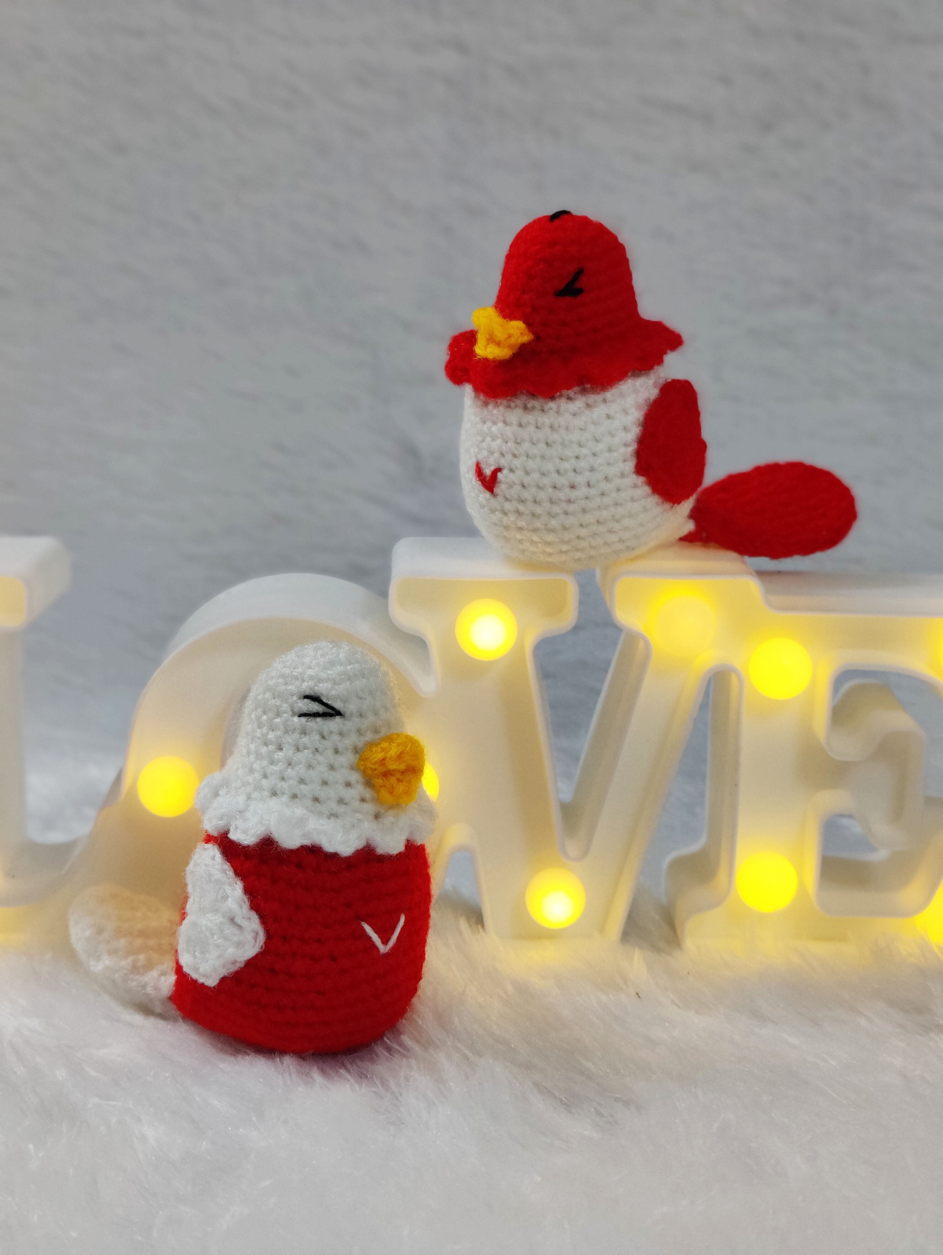 Crochet Love Birds