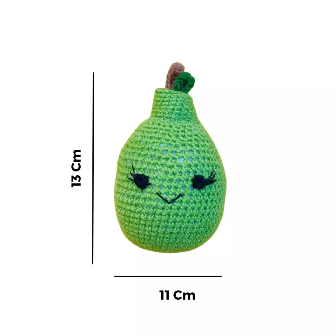 Crochet Pear Handmade Toy