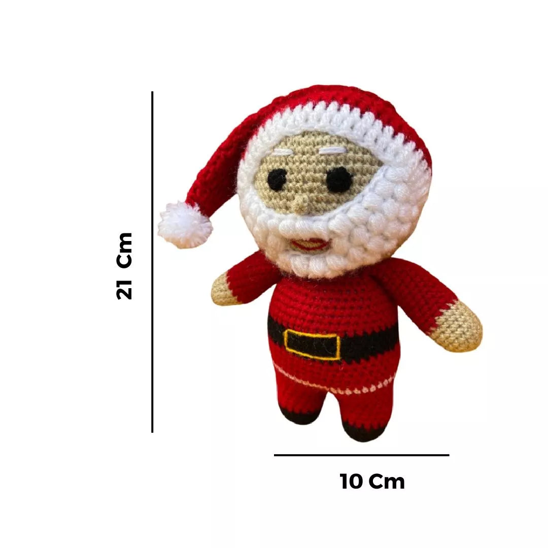 Crochet Handmade Santa Claus Toy
