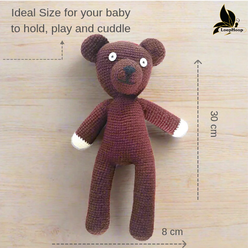 Crochet Handmade Mr Bean Teddy