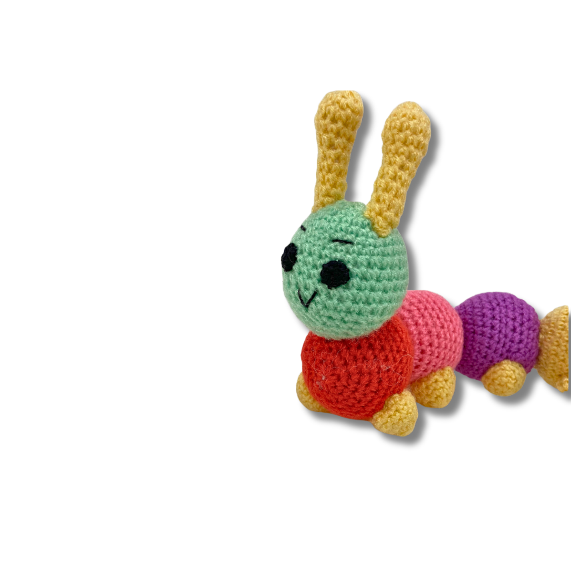 Crochet handmade Caterpillar Toy