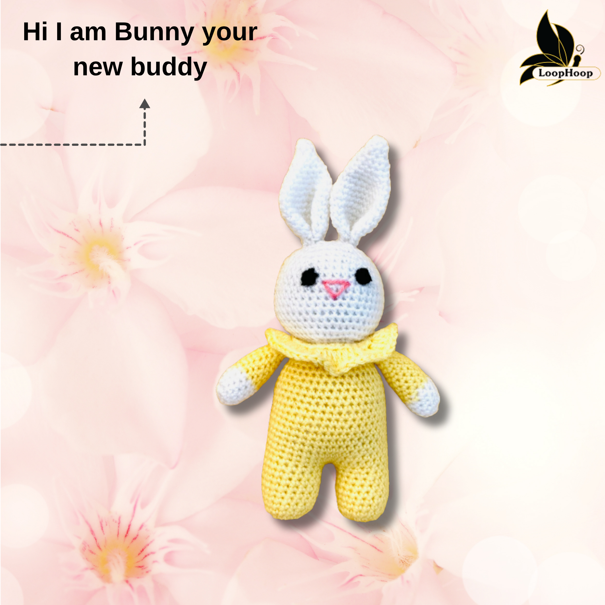 Crochet Handmade Small Bunny Toy