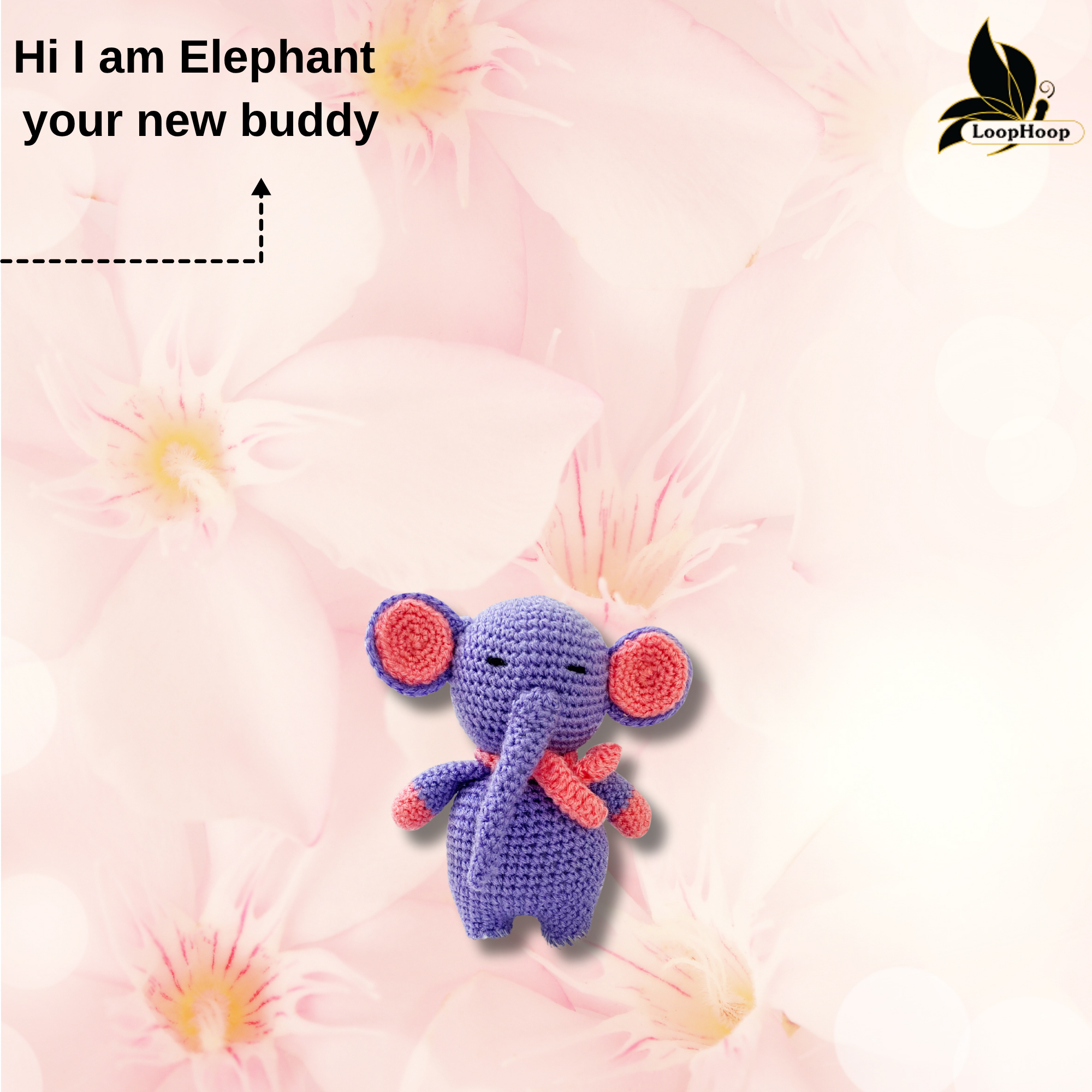 Crochet Handmade Elephant