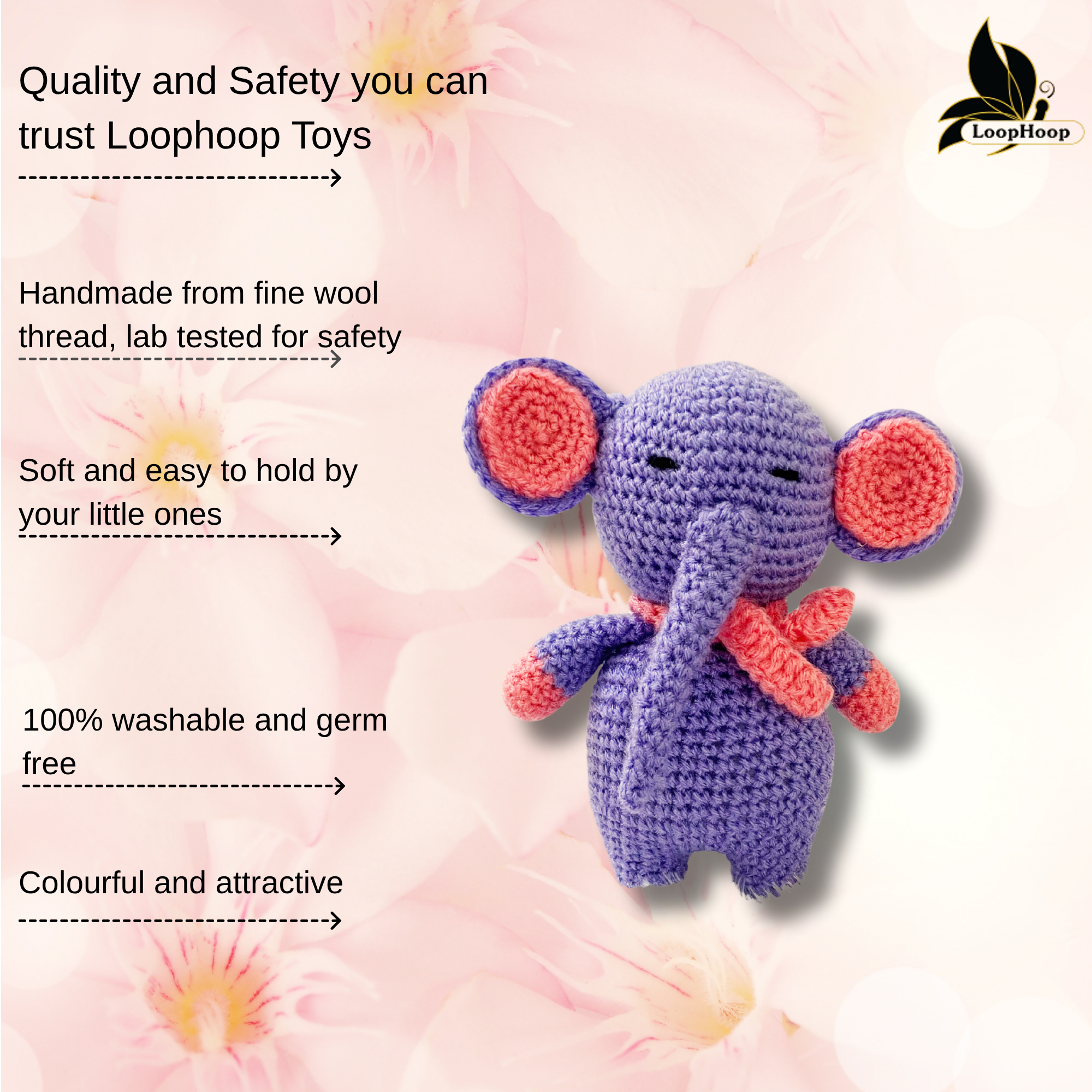 Crochet Handmade Elephant