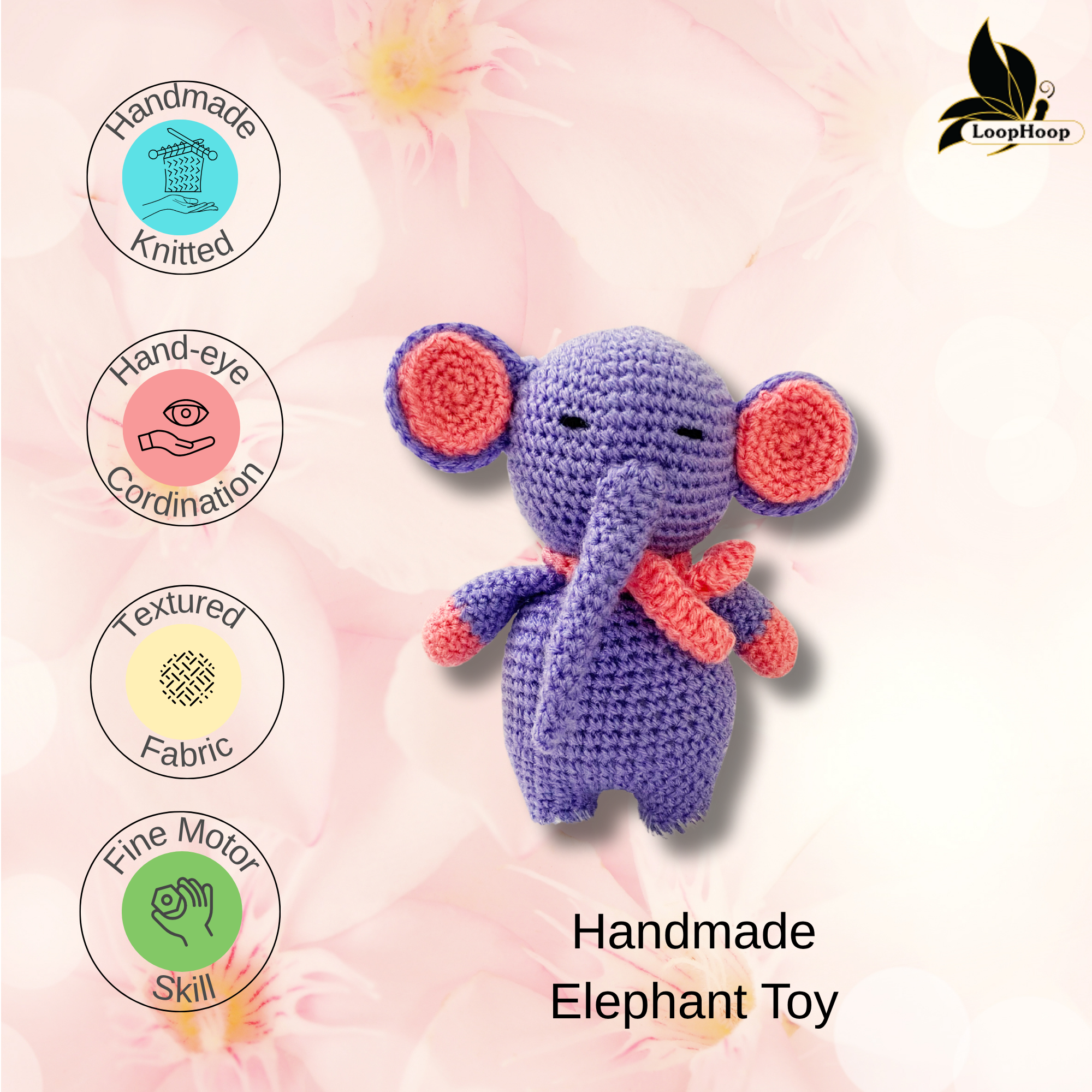 Crochet Handmade Elephant