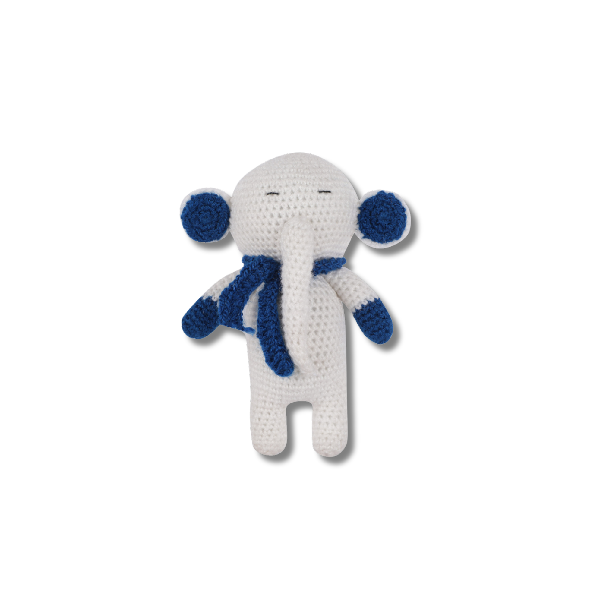 The set of 2 Toys- Crochet handmade Cat Toy & Crochet handmade Elephant Toy