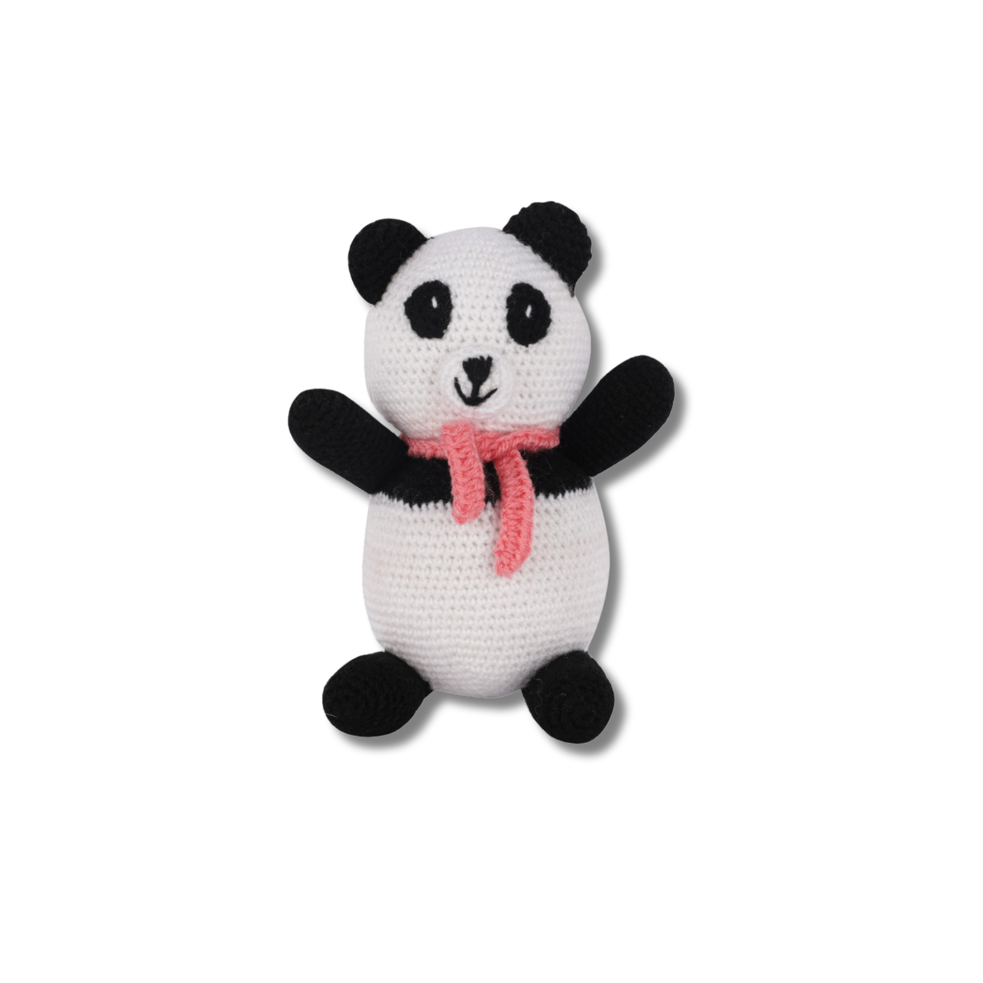 Crochet handmade Panda Toy & Crochet handmade Rainbow Doll Toy