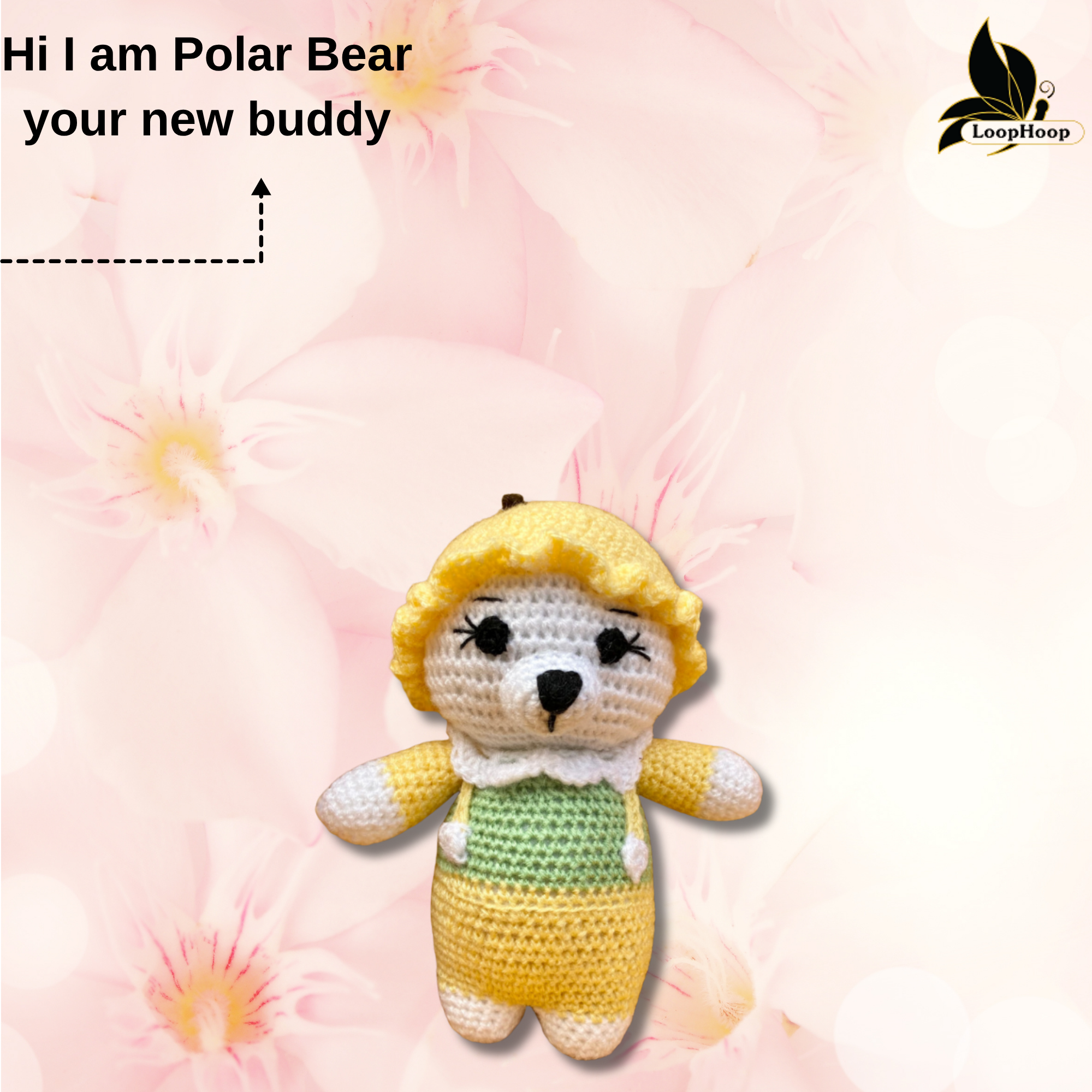 Crochet Handmade Polar Bear Toy