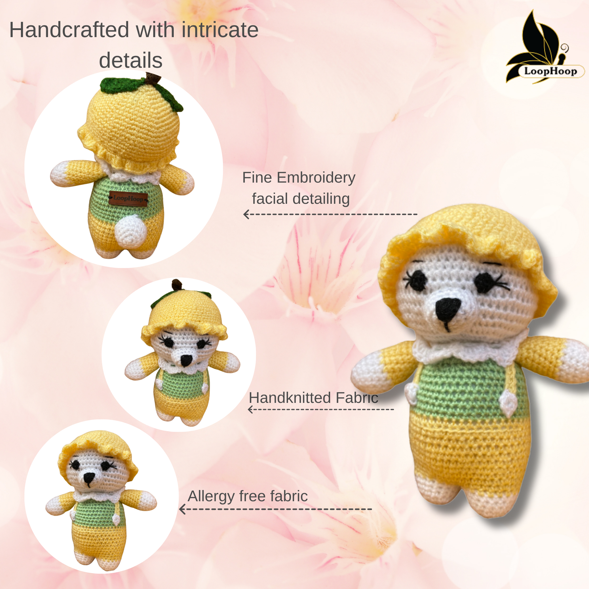 Crochet Handmade Polar Bear Toy