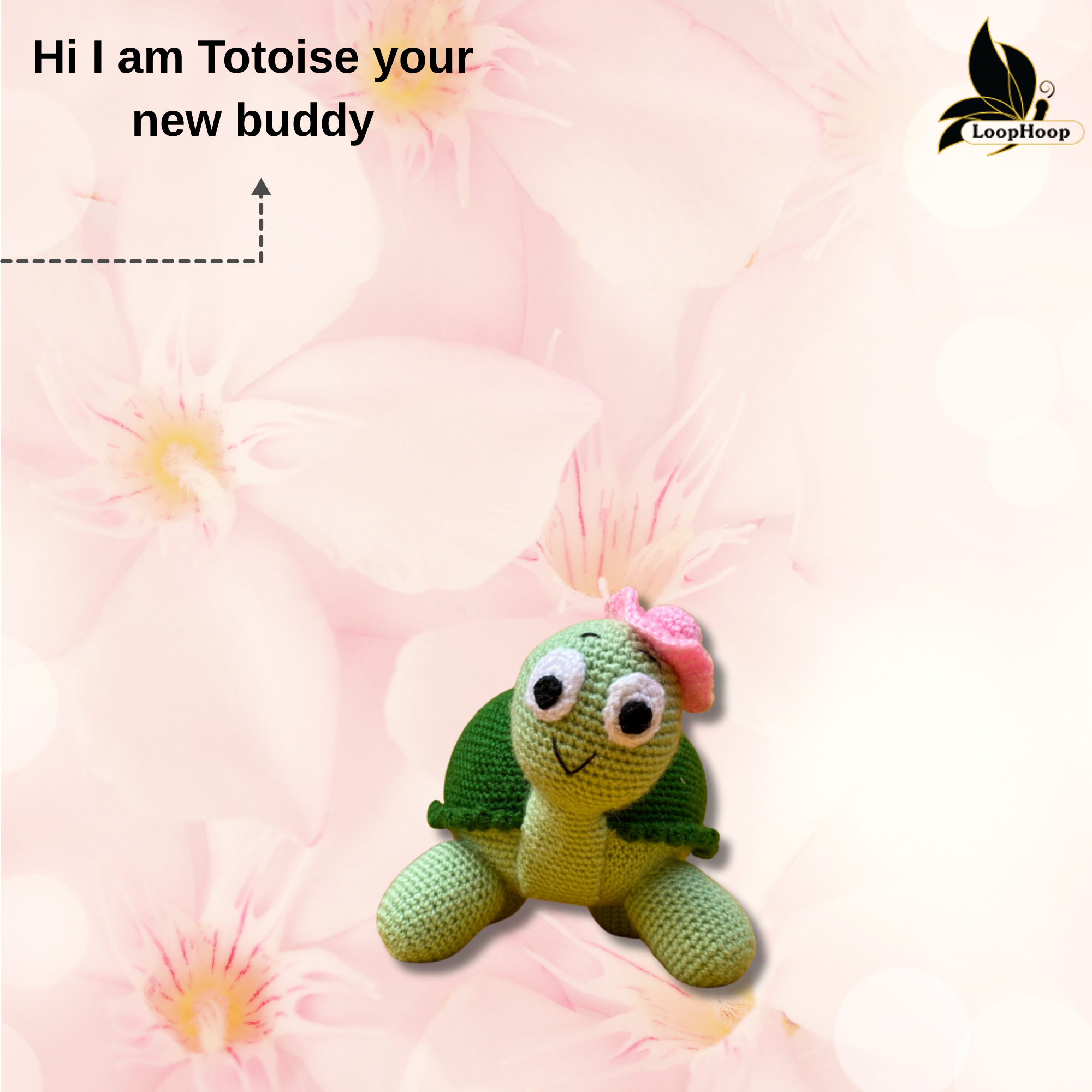 Crochet Handmade Tortoise Toy