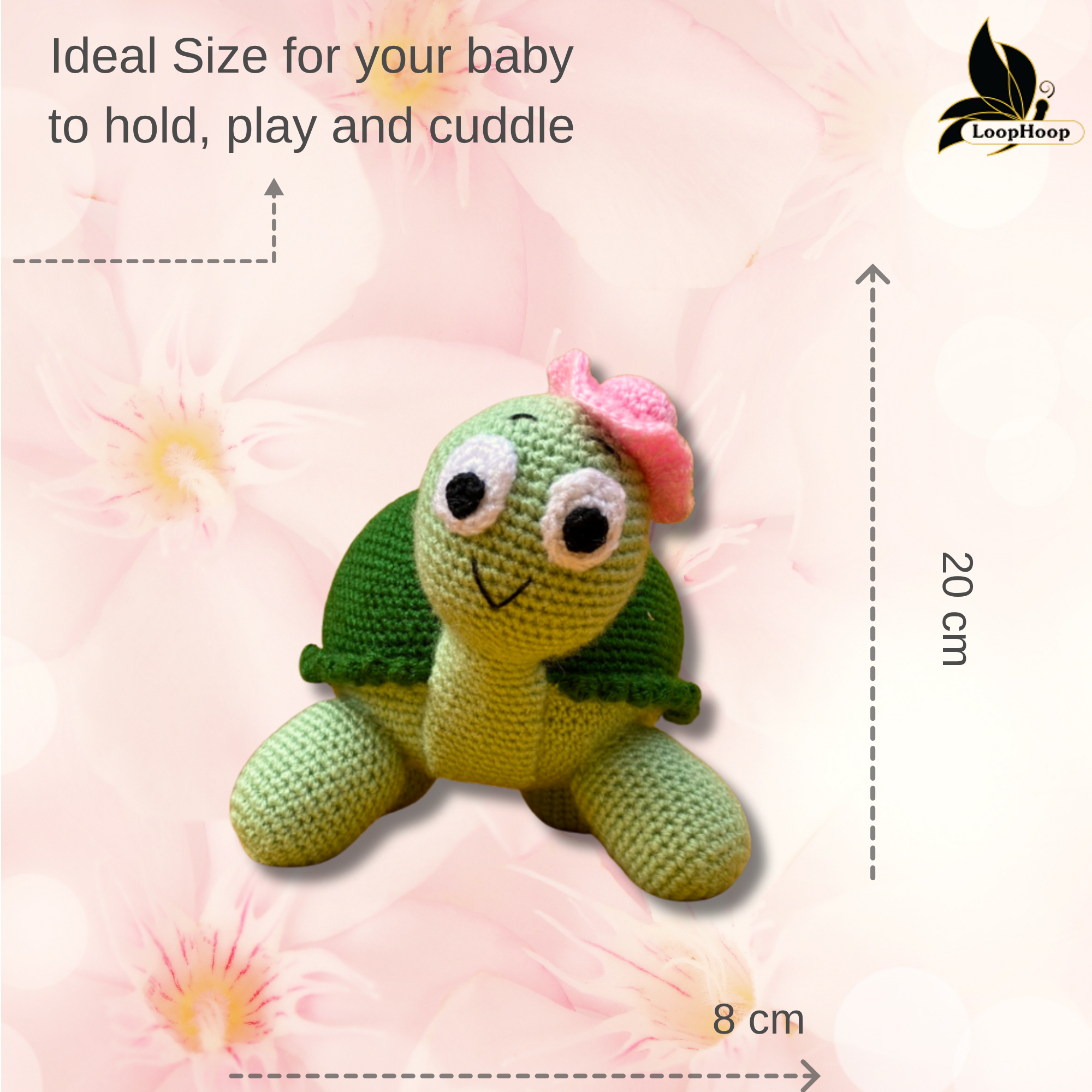 Crochet Handmade Tortoise Toy