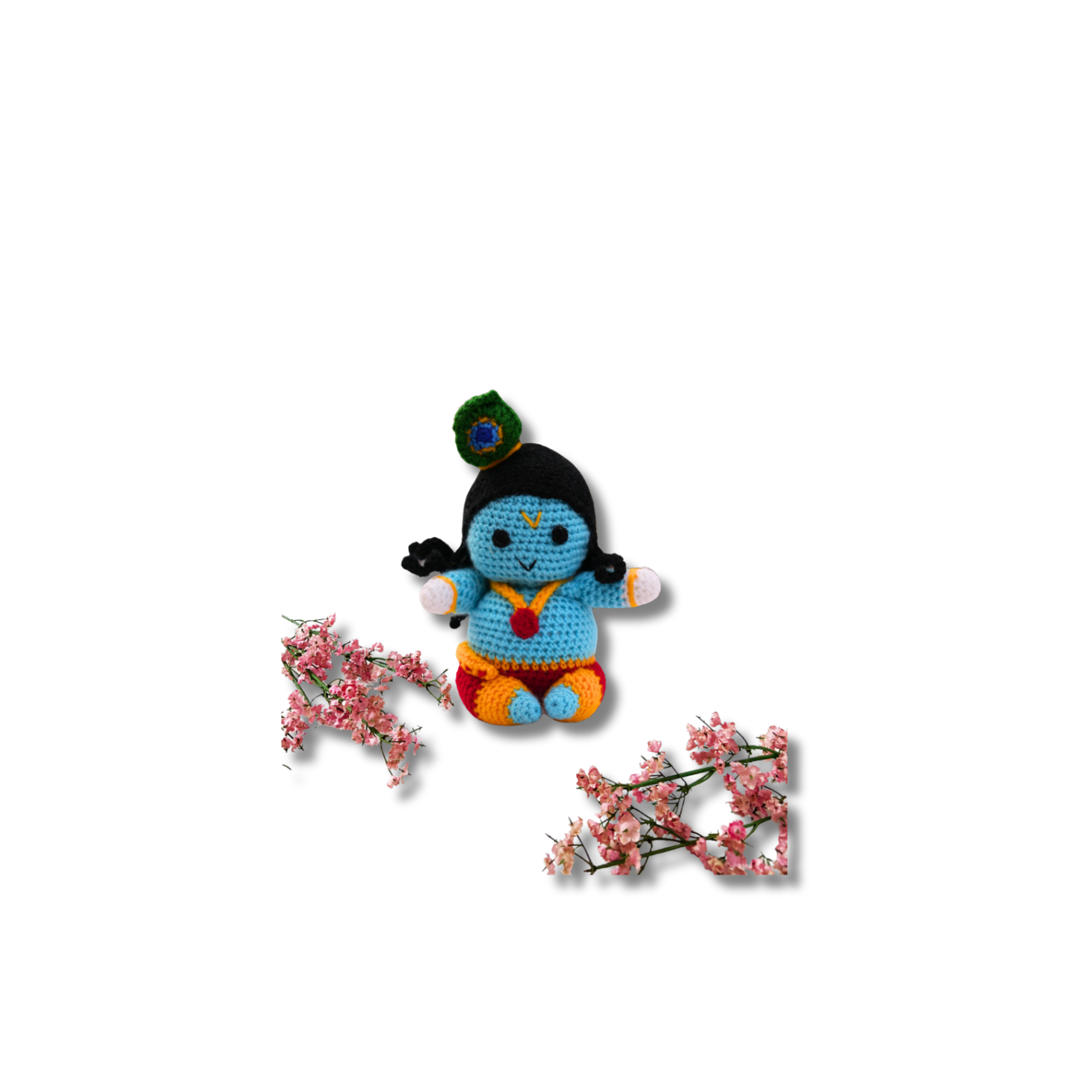 Crochet Handmade Ladoo Gopal Toy