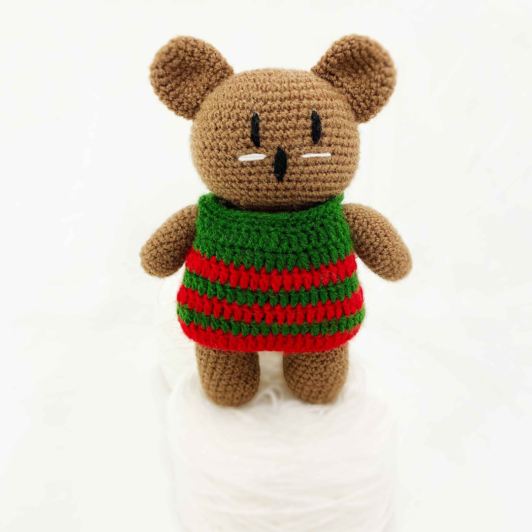 Crochet Handmade Teddy Combo
