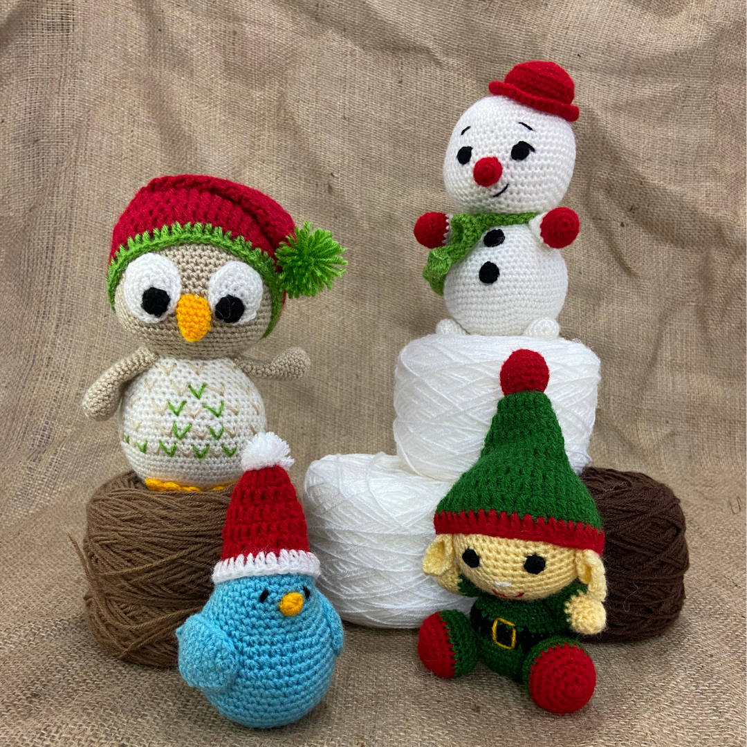 Crochet Handmade Owl, Duck - Combo
