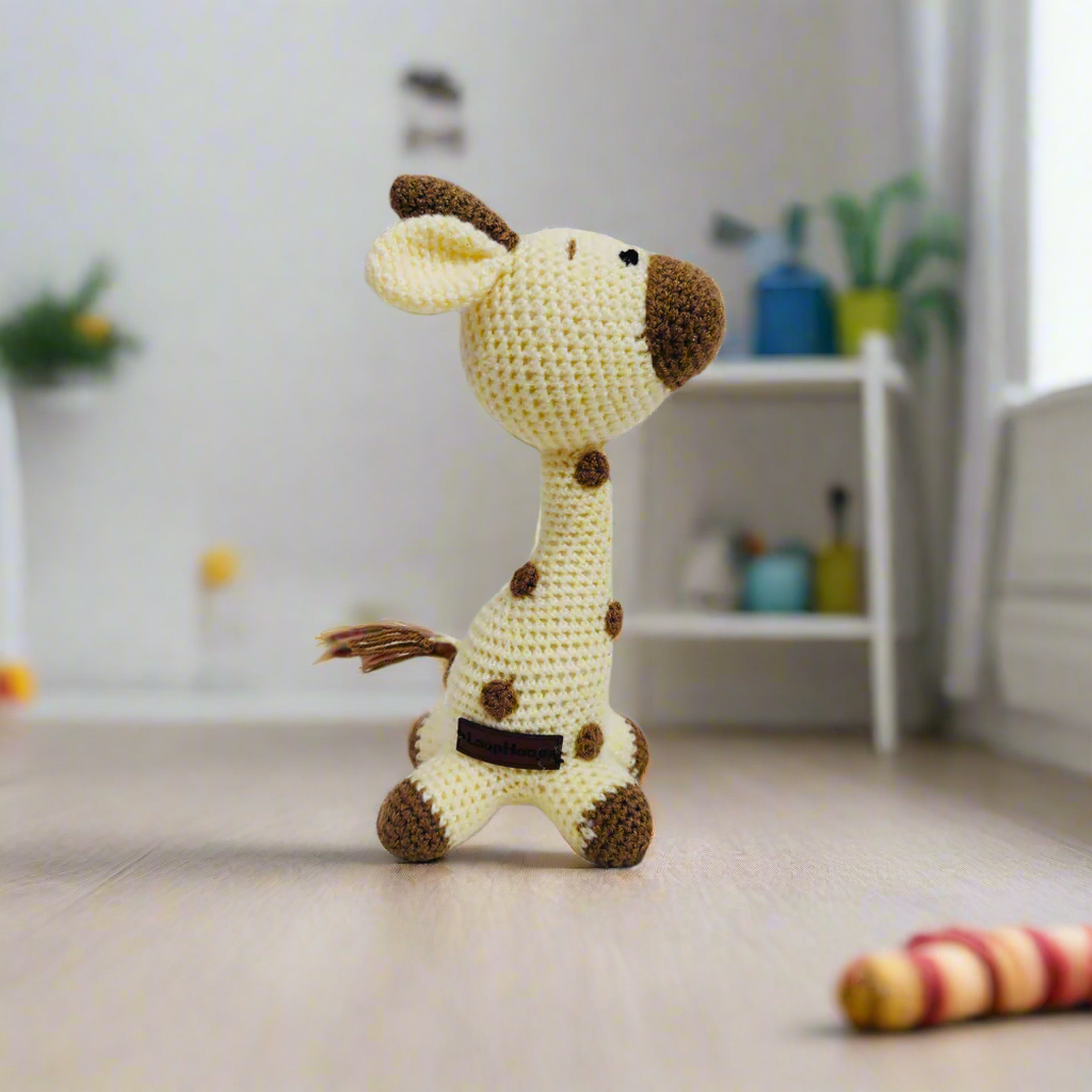 Crochet Handmade Baby Giraffe Toy
