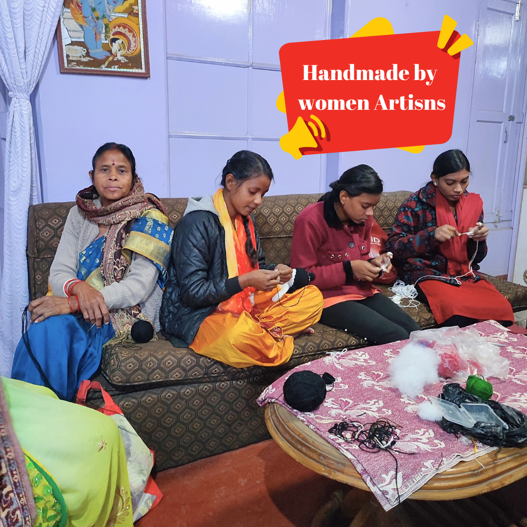 Crochet Handmade Ladoo Gopal Toy