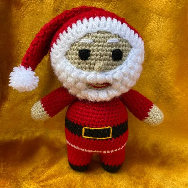 Crochet Handmade Santa Claus Toy