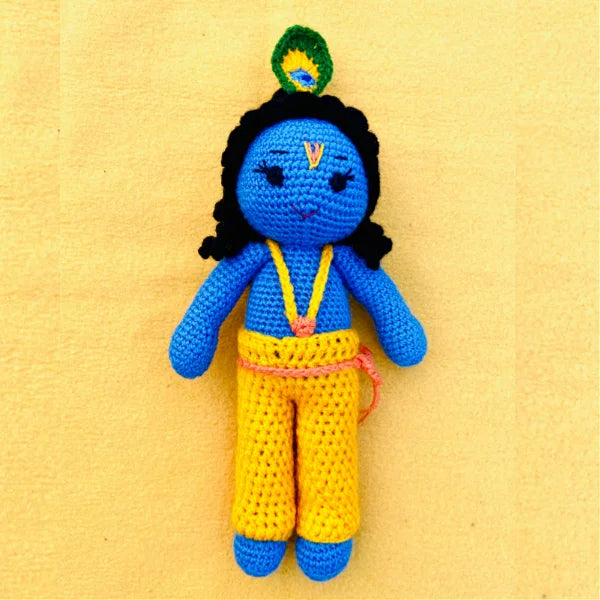 Crochet Handmade Shyam Krishna Toy